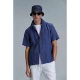 Lufian Bert Erkek Basic Gömlek Comfort Fit - Saks - 2XL