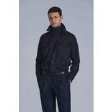Lufian Cameron Erkek Basic Gömlek Slim Fit Lacivert