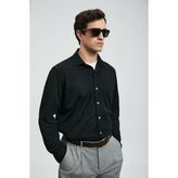 Lufian Carl Erkek Basic Gömlek Regular Fit Siyah - 2XL