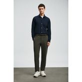 Lufian Carl Erkek Basic Gömlek Regular Fit - XS - Lacivert