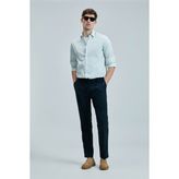Lufian Charles Erkek Basic Gömlek Regular Fit - Yeşil - 2XL