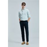 Lufian Charles Erkek Basic Gömlek Regular Fit Yeşil