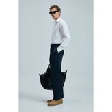 Lufian Danıel Erkek Basic Gömlek Regular Fit - Beyaz - 3XL