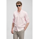 Lufian Danıel Erkek Basic Gömlek Regular Fit Pembe