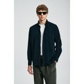 Lufian Drew Erkek Basic Gömlek Regular Fit 112010682 - XL - Lacivert