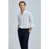 Lufian Ellery Erkek Basic Gömlek Regular Fit Beyaz