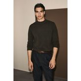 Lufian Erkek Kazak 112090199 - Kahve - XL