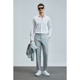 Lufian Farem Erkek Basic Gömlek Regular Fit Beyaz - XL