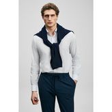 Lufian Federico Erkek Basic Gömlek Regular Fit Beyaz - 2XL