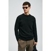Lufian Herman Erkek Kazak Siyah - XL