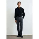 Lufian Lufıan Miles Erkek Regular Fit %100 Pamuk Basic Gömlek Siyah