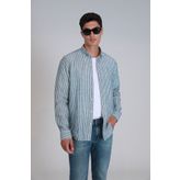 Lufian New Erkek Basic Gömlek Regular Fit Yeşil