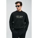 Lufian Oracle Erkek Sweatshirt Siyah
