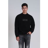 Lufian Vıler Erkek Sweatshirt Siyah