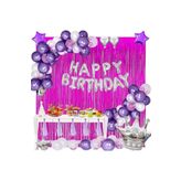 Lüks Happay Birhday Balon Takim Set, MOR