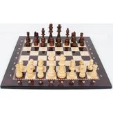 Lüks Satranç Takımı Ahşap Figür (2 Numara)