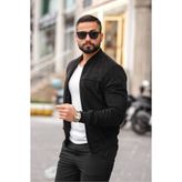 LUMAST Unisex Exculisive Basic Bomber Nubuk Ceket