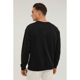 Lumberjack M-SN75 Basıc C Neck Sweat Siyah Erkek Sweatshirt - 2XL