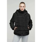 Lumberjack SN71 Short Karina Coat Bayan Mont - Siyah