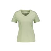 Lumberjack W-CT126 101349492 Yeşil Basic Kadın Tişört