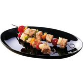 Luminarc Diwali Noir Oval Dish 33X25 cm Servis Tabak