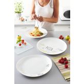 Luminarc Frıend's Tıme Temperlı Desenlı Et Tabağı 30 Cm