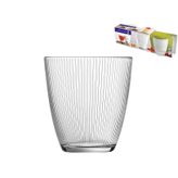 Luminarc Stripy – 3 bardak seti, şeffaf, 31 cl şeffaf