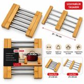 Lunaev Ayarlanabilir Metal Nihale – Bambu Ayaklı