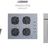Luno Gri Trio Ankastre Set