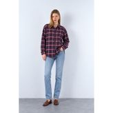 Lupies Kadın Ekose Oduncu Oversize Gömlek
