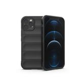 Lutesya iPhone 12 Pro Kılıf Optimum Silikon - Siyah