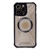 Lutesya iPhone 13 Pro Kılıf Prag Magneticsafe Kapak - Siyah