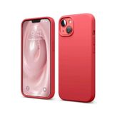 Lutesya iPhone 14 Kılıf First Silikon - Kırmızı