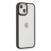 Lutesya iPhone 14 Plus Kılıf Dora Kapak - Siyah