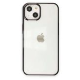 Lutesya iPhone 14 Plus Kılıf Element Silikon - Siyah