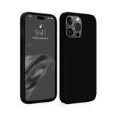 Lutesya iPhone 15 Pro Kılıf First Silikon - Siyah