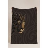 Luvis Store Shadow Leopard Çok Amaçlı Polar Battaniye & Örtü