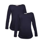 LuvmaBelly MYRA2302-2302 Hamile T-shirt Seti
