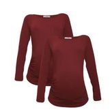 LuvmaBelly MYRA2303-2303 Hamile T-shirt Seti
