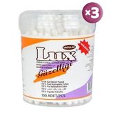 Lüx 3x100'lü Pamuk Çubuğu