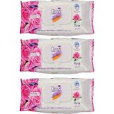 Lux Islak Mendil Gül 90'lı x 3 Adet