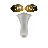 Lüx Lükens Beyaz 13Cm Plastik Ayak Mobilya Masa Ve Dolap Ayağı(Beyaz)(13Cm) Beyaz 13Cm 13Cm - 1 Adet