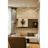 Luzarana Utku Modern Tasarım Eskitme Renk Yemek Masası Üstü - Mutfak - Salon Beyaz LED 2 Li Avize - Metal