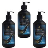 Lyonsey Kara Sarımsak 3x400 ml Şampuan