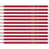 Lyra Kırmızı Kopya Kalemi - Pike - 12'li Set