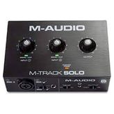 M-Audio M-Track Solo Kayıt Stream ve Podcast uygulamaları için ideal ses kartı