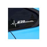 M E39 Yan Cam Sticker Oto Kapı 20 Cm X 7 Cm Holo-Chroma