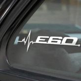 M E86 E85 E66 E65 Kelebek Cam Sticker Etiket Yapıştırma 2 Ad