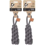 M-PETS COTO GREY LOOP BAR 22CM ÖRGÜ OYUNCAK (2 paketi)