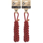 M-PETS COTO RED LOOP BAR 34CM ÖRGÜ OYUNCAK (2 paketi)